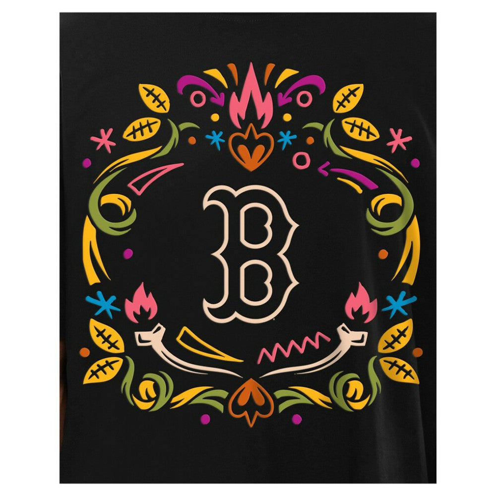Boston Red Sox New Era Día de los Muertos T-Shirt - MLB
