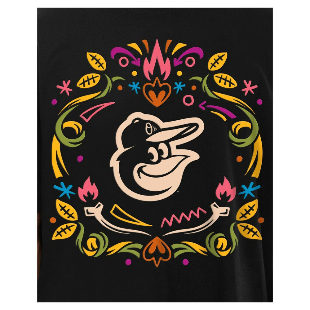 Baltimore Orioles New Era Día de los Muertos T-Shirt - MLB