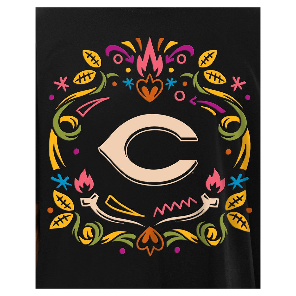 Cincinnati Reds New Era Día de los Muertos T-Shirt - MLB