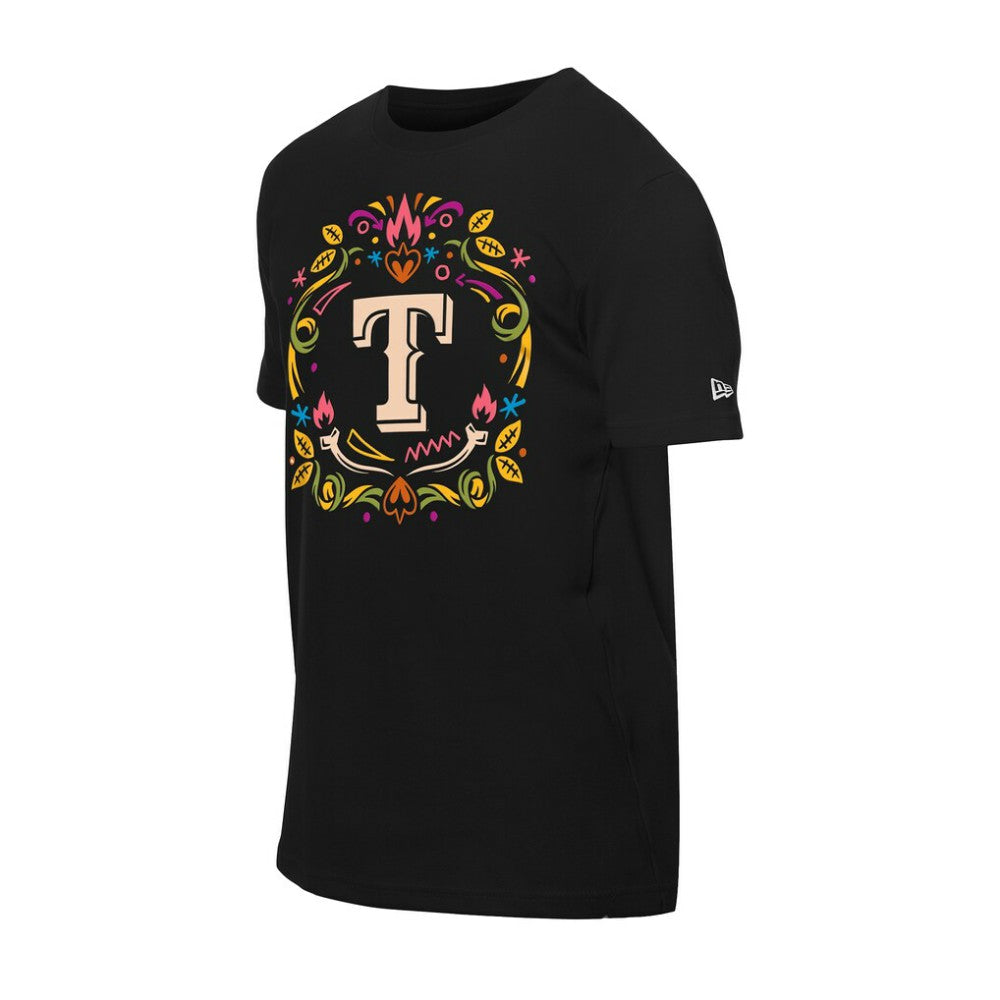 Texas Rangers New Era Día de los Muertos T-Shirt - MLB