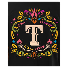 Texas Rangers New Era Día de los Muertos T-Shirt - MLB
