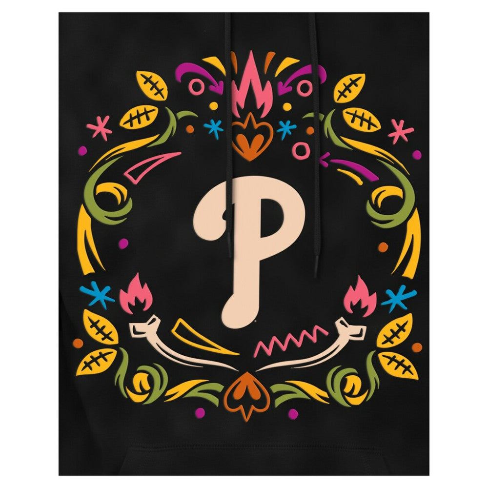 Philadelphia Phillies New Era Día de los Muertos Brushed Fleece Hoodie - MLB
