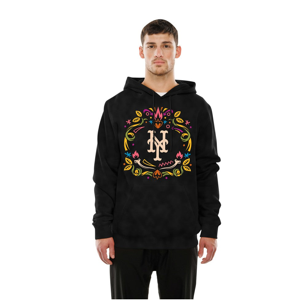 New York Mets New Era Día de los Muertos Brushed Fleece Hoodie - MLB