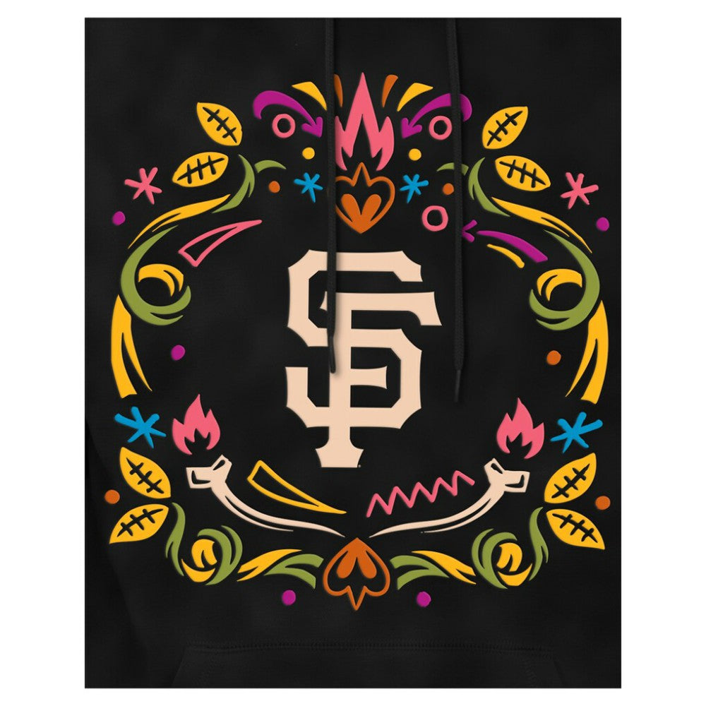 San Francisco Giants New Era Día de los Muertos Brushed Fleece Hoodie - MLB
