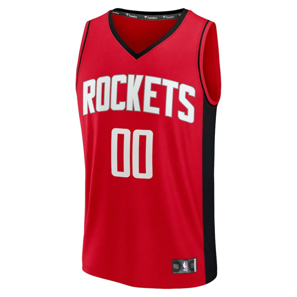 Houston Rockets Fast Break Custom Jersey Icon Edition Red - NBA