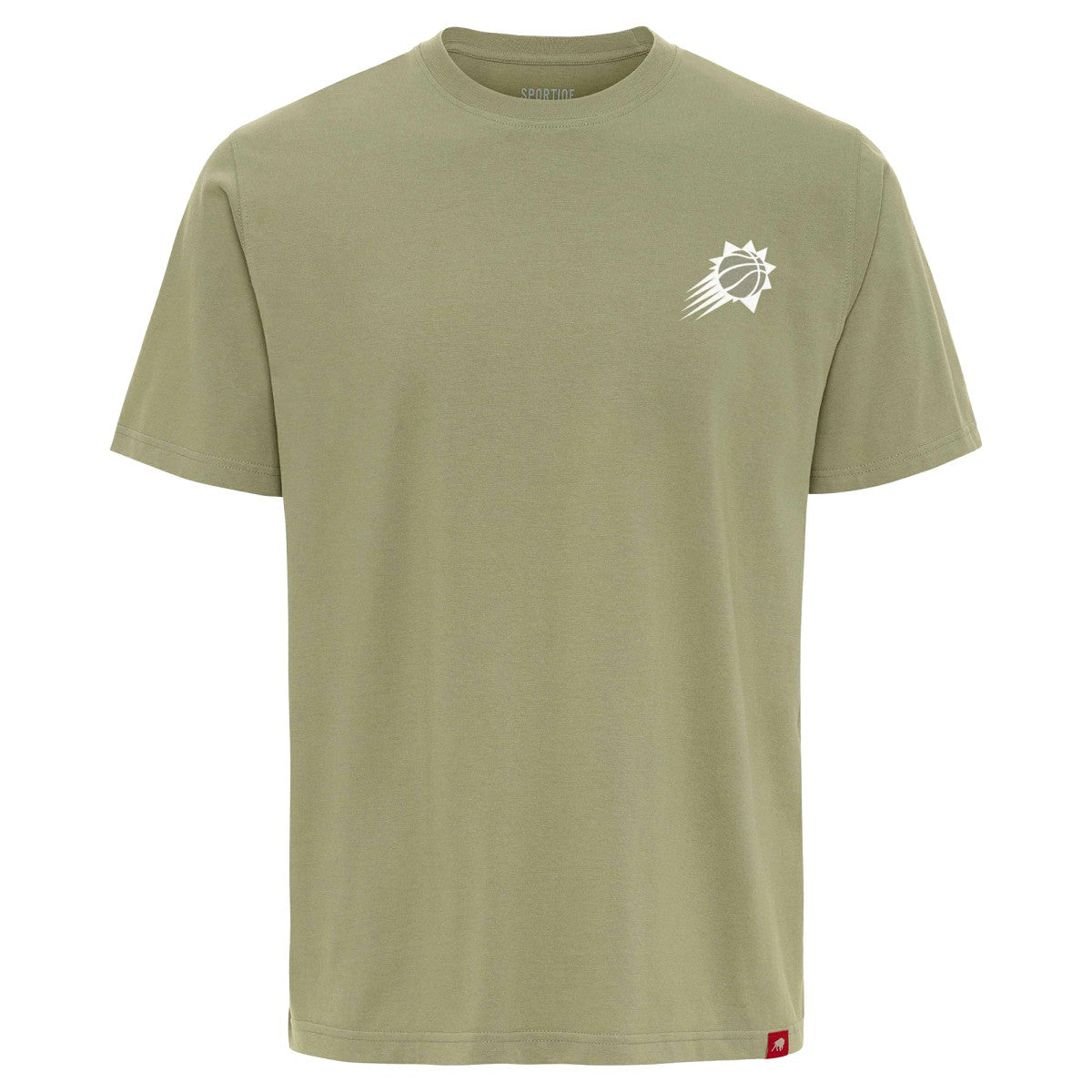 Phoenix Suns Sportiqe Unisex Athletic Club Collection Duke Relaxed Fit Premium T-Shirt Olive - NBA