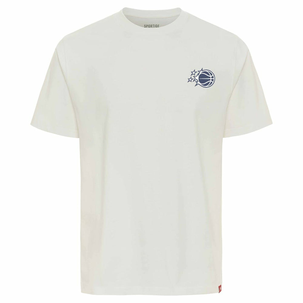 Orlando Magic Sportiqe Unisex Athletic Club Collection Duke Relaxed Fit Premium T-Shirt Cream - NBA