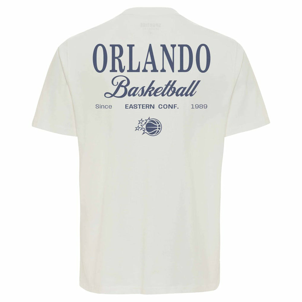 Orlando Magic Sportiqe Unisex Athletic Club Collection Duke Relaxed Fit Premium T-Shirt Cream - NBA
