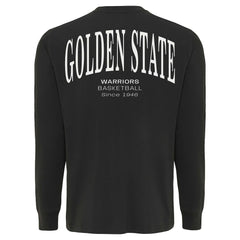 Golden State Warriors Sportiqe Unisex Athletic Club Collection Sherwood Relaxed Fit Premium Long-Sleeve T-Shirt Anthracite - NBA