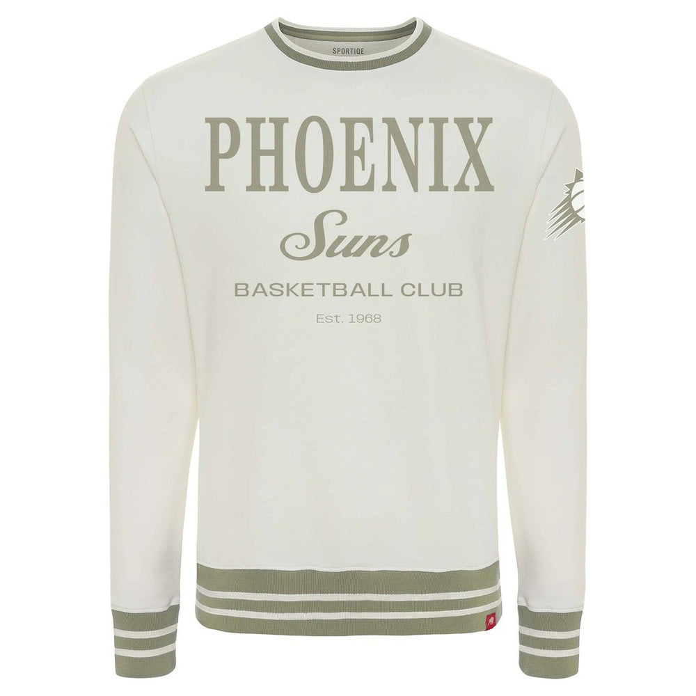 Phoenix Suns Sportiqe Unisex Athletic Club Collection Ellington Premium Sweatshirt Cream - NBA