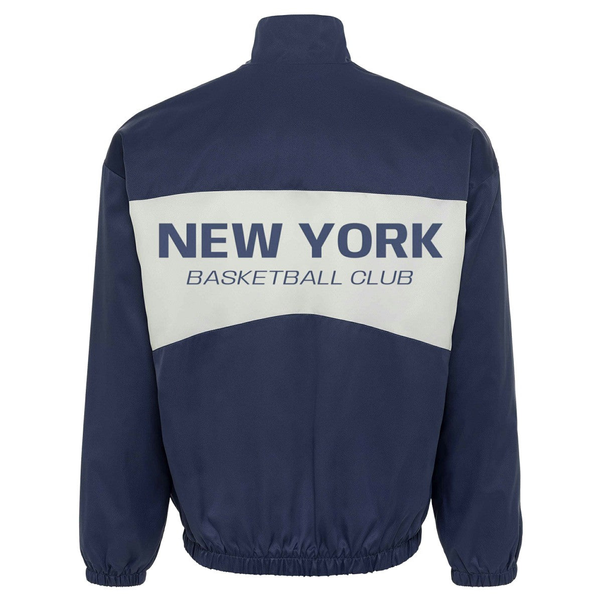 New York Knicks Sportiqe Unisex Athletic Club Collection Senna Premium Lightweight Full-Zip Jacket Blue - NBA