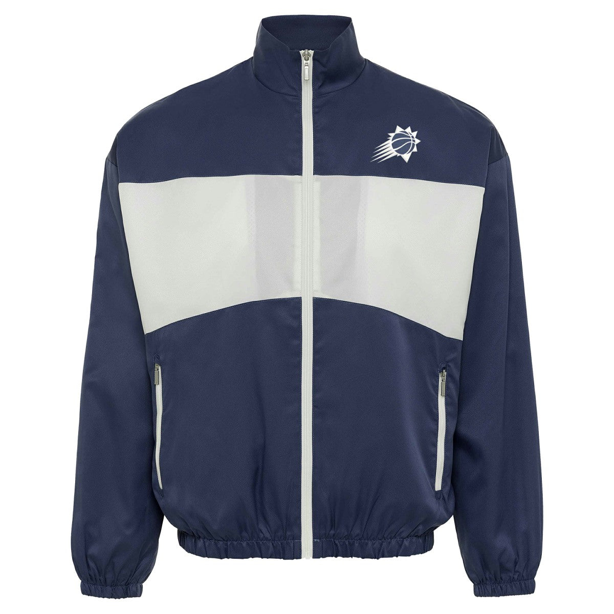 Phoenix Suns Sportiqe Unisex Athletic Club Collection Senna Premium Lightweight Full-Zip Jacket Blue - NBA