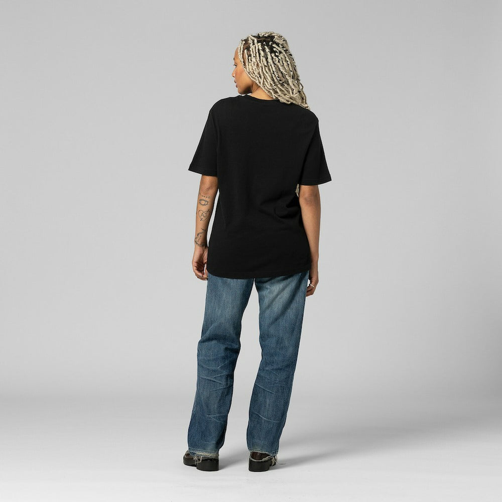 Washington Commanders Women's Team Dynamic Boyfriend T-Shirt Black | Mitchell & Ness