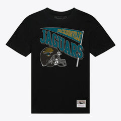 Jacksonville Jaguars Women's Team Dynamic Boyfriend T-Shirt Black | Mitchell & Ness