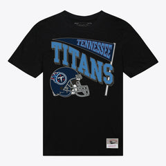 Tennessee Titans Women's Team Dynamic Boyfriend T-Shirt Black | Mitchell & Ness