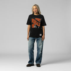 Cincinnati Bengals Women's Team Dynamic Boyfriend T-Shirt Black | Mitchell & Ness