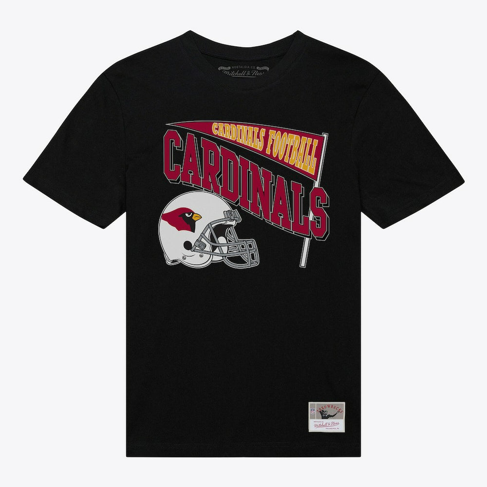 Arizona Cardinals Women's Team Dynamic Boyfriend T-Shirt Black | Mitchell & Ness