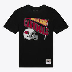Arizona Cardinals Women's Team Dynamic Boyfriend T-Shirt Black | Mitchell & Ness