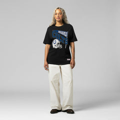 Indianapolis Colts Women's Team Dynamic Boyfriend T-Shirt Black | Mitchell & Ness