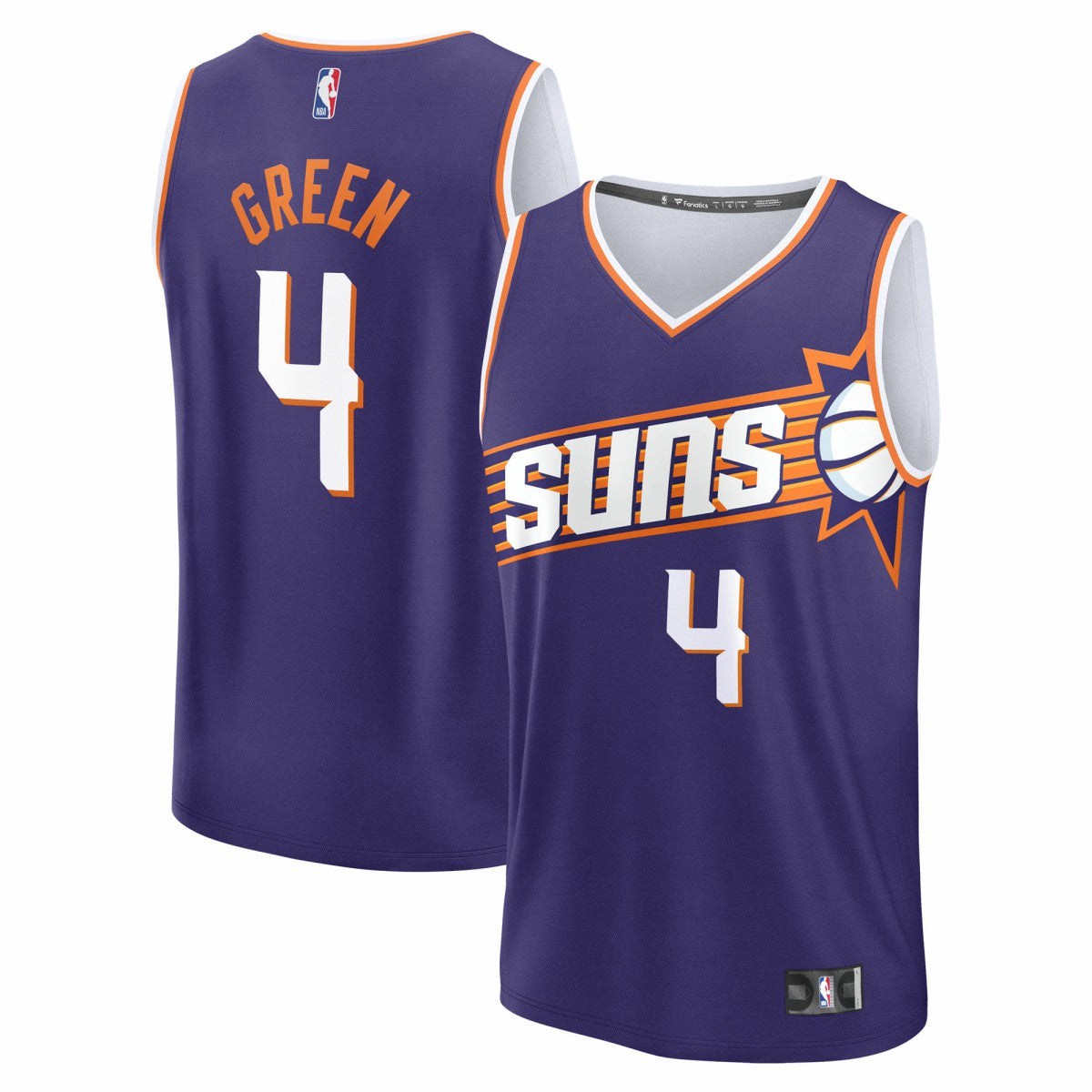Jalen Green Phoenix Suns Fast Break Replica Jersey Purple Icon Edition - NBA
