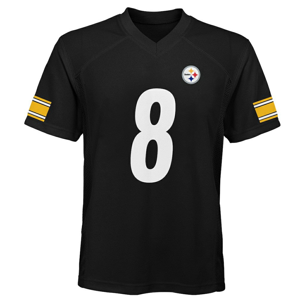 Aaron Rodgers Pittsburgh Steelers Outerstuff Youth Replica Player Jersey Black | NFL