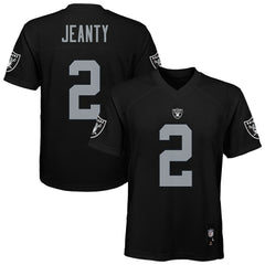 Ashton Jeanty Las Vegas Raiders Youth Replica Player Jersey Black | NFL