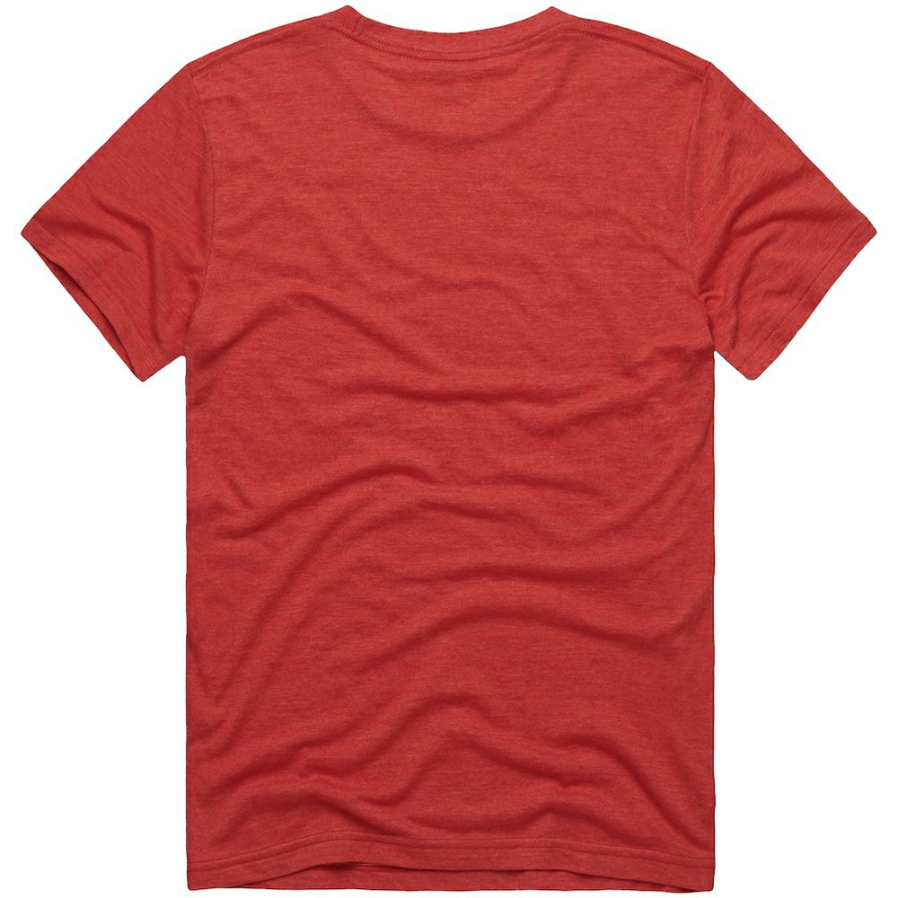 Kansas City Chiefs Homage x The Simpsons Unisex Tri-Blend T-Shirt Red | NFL