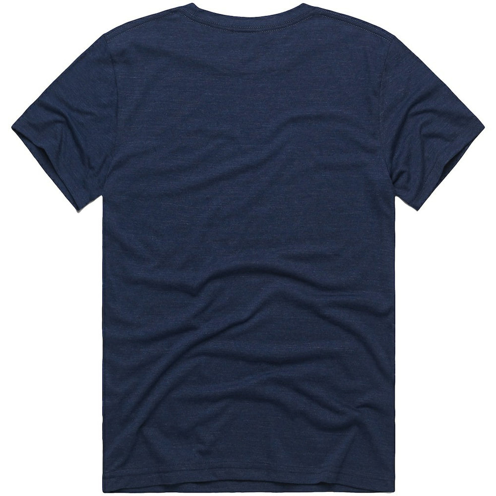 Houston Texans Homage x The Simpsons Unisex Tri-Blend T-Shirt Navy | NFL