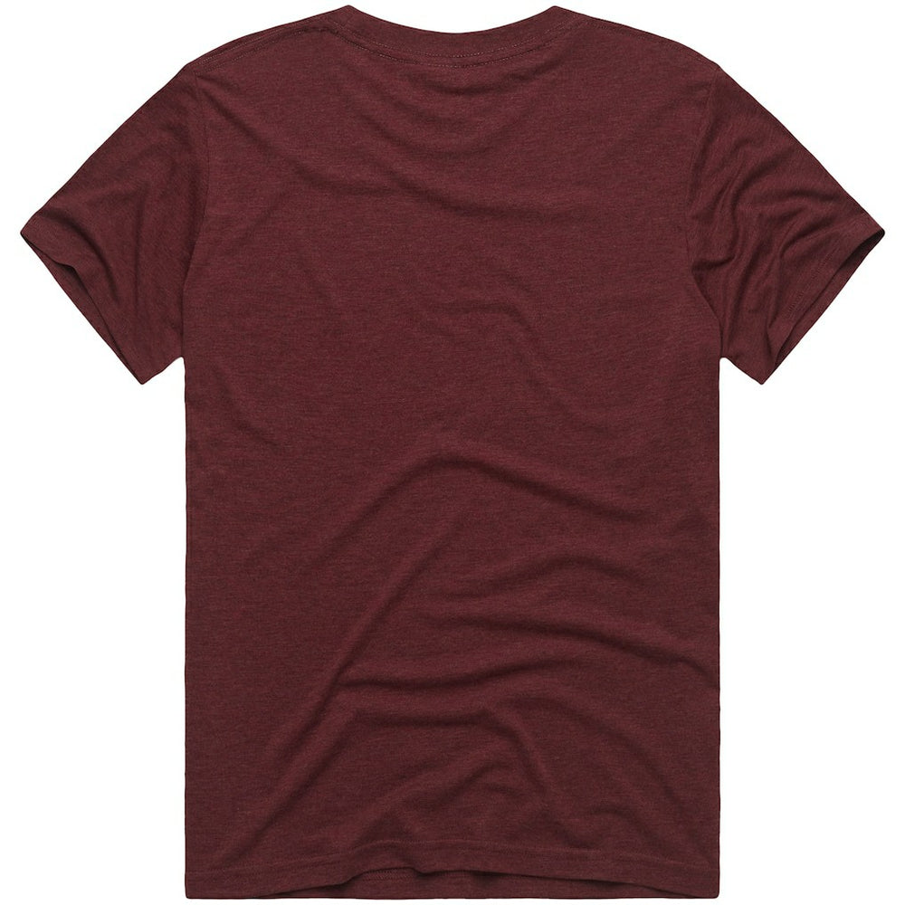Washington Commanders Homage x The Simpsons Unisex Tri-Blend T-Shirt Burgundy | NFL