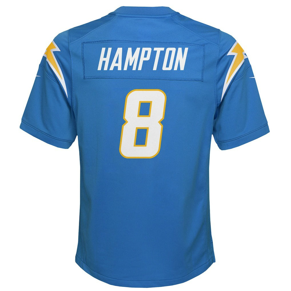 Omarion Hampton Los Angeles Chargers Youth Team Game Jersey Powder Blue | Nike for Sale