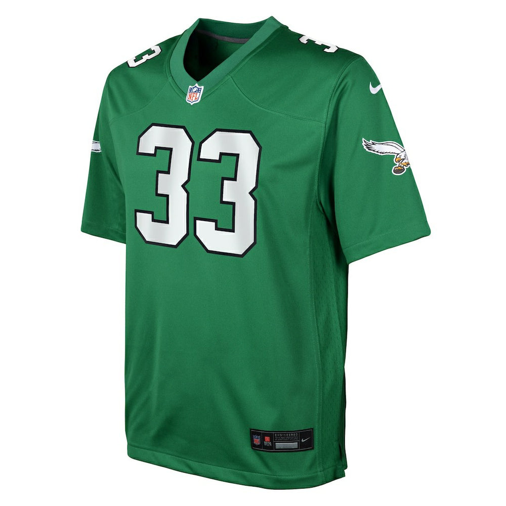 Cooper DeJean Philadelphia Eagles Youth Alternate Game Jersey Kelly Green | Nike for Sale