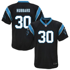 Chuba Hubbard Carolina Panthers Youth Team Game Jersey Black | Nike for Sale