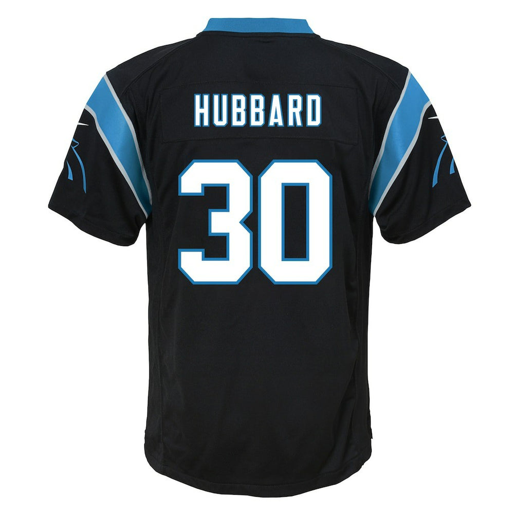Chuba Hubbard Carolina Panthers Youth Team Game Jersey Black | Nike for Sale
