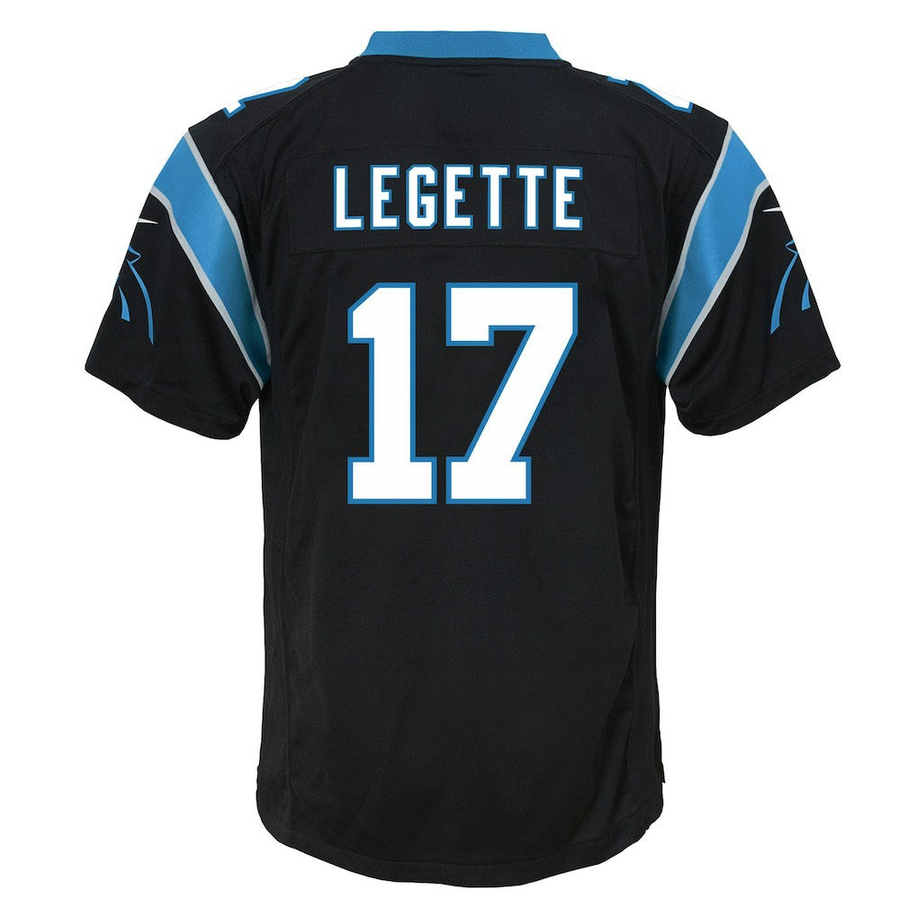 Xavier Legette Carolina Panthers Youth Team Game Jersey Black | Nike for Sale