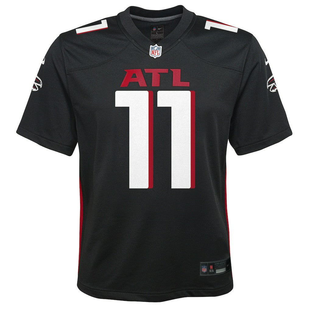 Jalon Walker Atlanta Falcons Youth Team Game Jersey Black | Nike for Sale