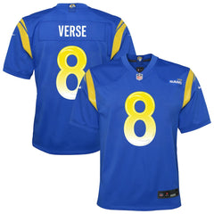 Jared Verse Los Angeles Rams Youth Team Game Jersey Royal | Nike for Sale
