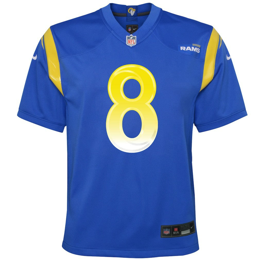 Jared Verse Los Angeles Rams Youth Team Game Jersey Royal | Nike for Sale
