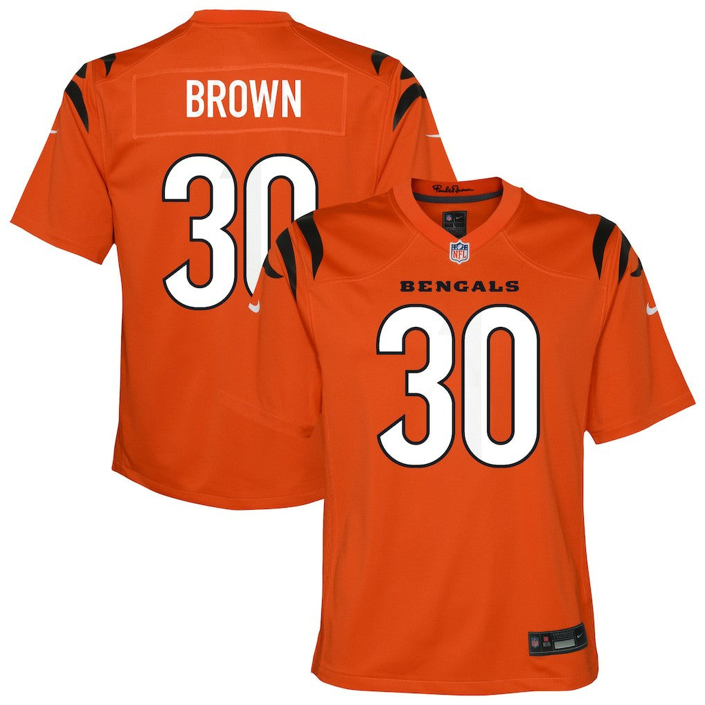 Chase Brown Cincinnati Bengals Youth Youth Orange | Nike for Sale