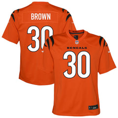 Chase Brown Cincinnati Bengals Youth Youth Orange | Nike for Sale