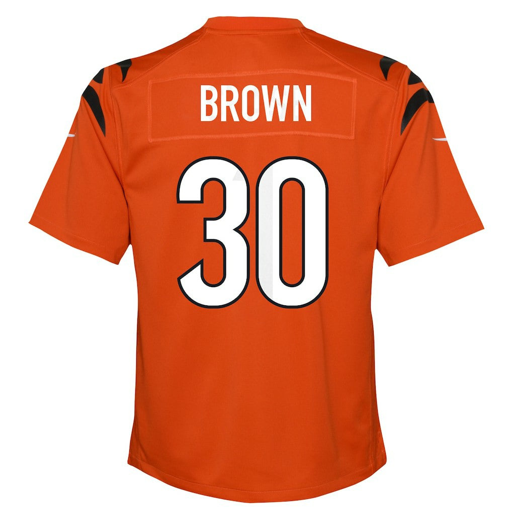 Chase Brown Cincinnati Bengals Youth Youth Orange | Nike for Sale