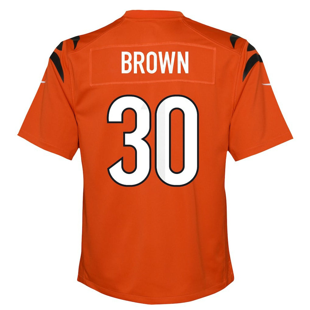 Chase Brown Cincinnati Bengals Youth Youth Orange | Nike for Sale