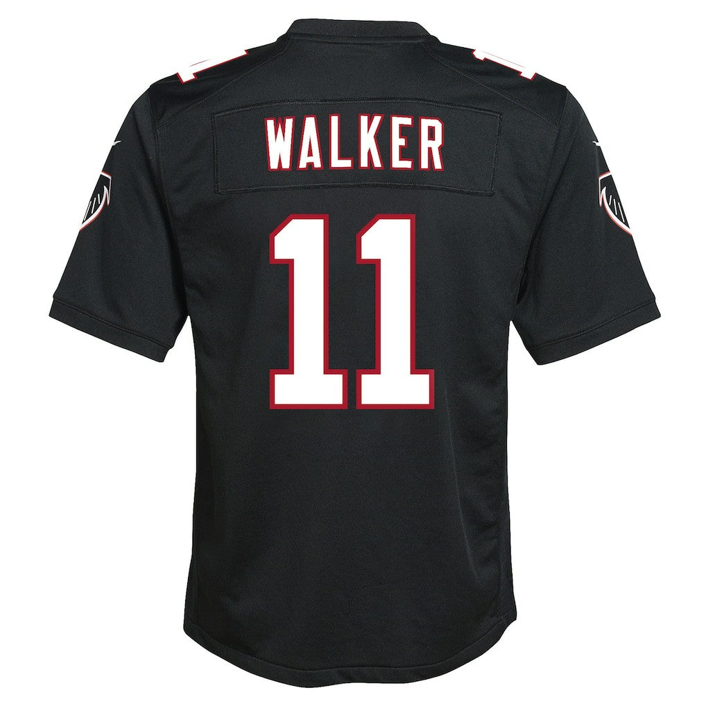 Jalon Walker Atlanta Falcons Youth Alternate Game Jersey Black | Nike for Sale