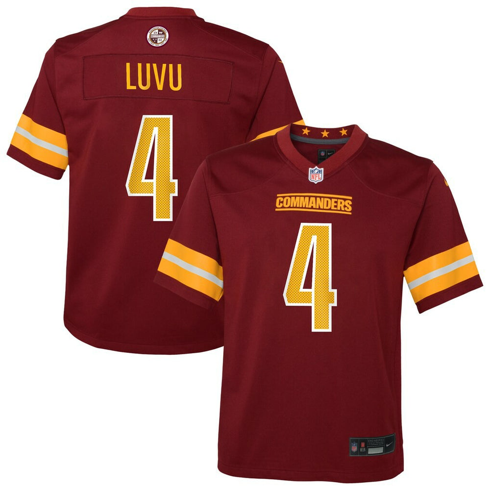 Frankie Luvu Washington Commanders Youth Team Game Jersey Burgundy | Nike for Sale