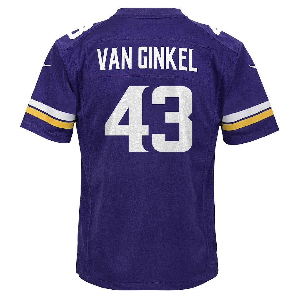 Andrew Van Ginkel Minnesota Vikings Youth Youth Purple | Nike for Sale