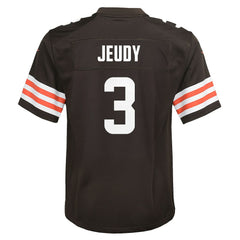 Jerry Jeudy Cleveland Browns Youth Team Game Jersey Brown | Nike for Sale