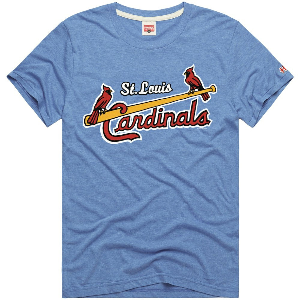St. Louis Cardinals Homage Hyper Local Refresh Tri-Blend T-Shirt - MLB