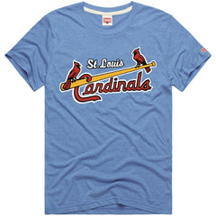 St. Louis Cardinals Homage Hyper Local Refresh Tri-Blend T-Shirt - MLB