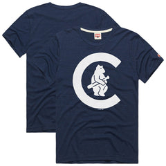 Chicago Cubs Homage Hyper Local Refresh Tri-Blend T-Shirt - MLB
