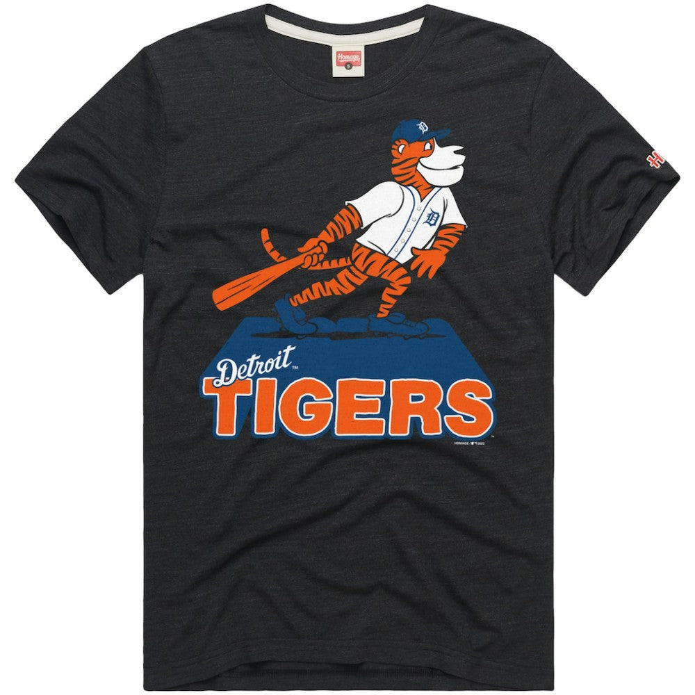 Detroit Tigers Homage Hyper Local Refresh Tri-Blend T-Shirt - MLB