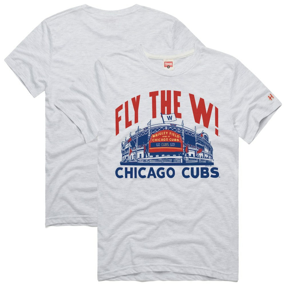 Chicago Cubs Homage Hyper Local Refresh Tri-Blend T-Shirt - MLB